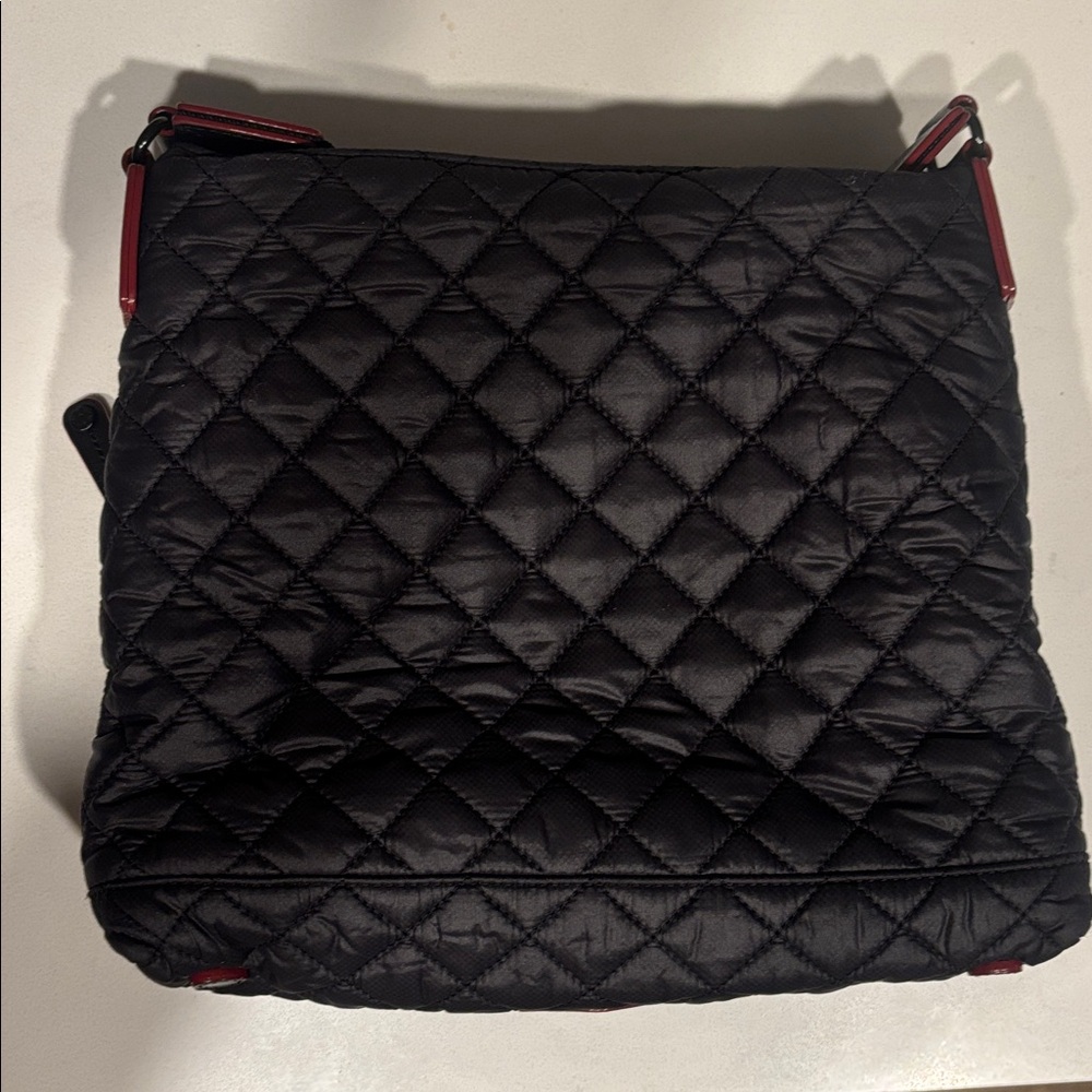 MZ Wallace Quilted Black Crossbody Bag - Picture 2 of 5